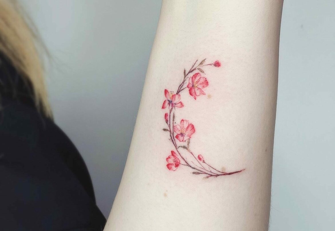 Feminine Cherry Blossom Tattoo Ideas That Will Blow Your Mind