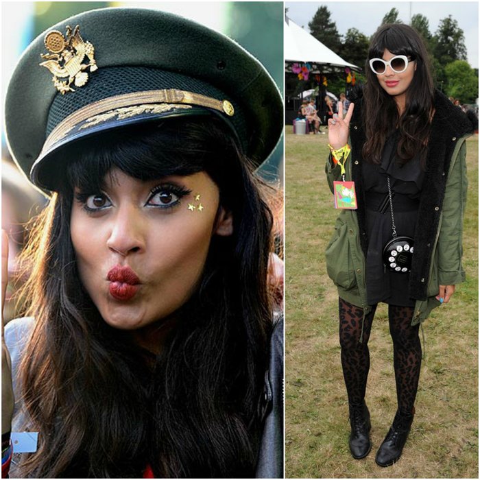 Jameela Jamil Festival Outift - what to wear to a gig celeb inspiration