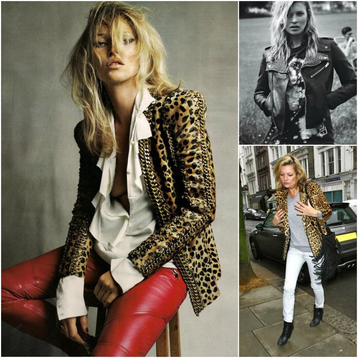 Kate Moss Rock Chic Style - what to wear to a rock concert celeb inspiration