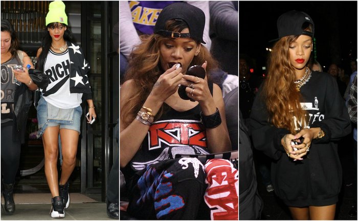 Rihanna Hip Hop Outfit Style