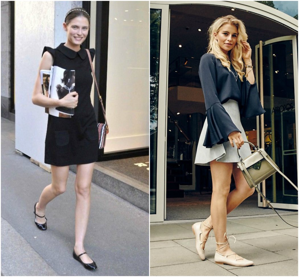 how to wear stylish flats for work