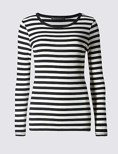 Marks and Spencer Striped Long Sleeved Top £8.50