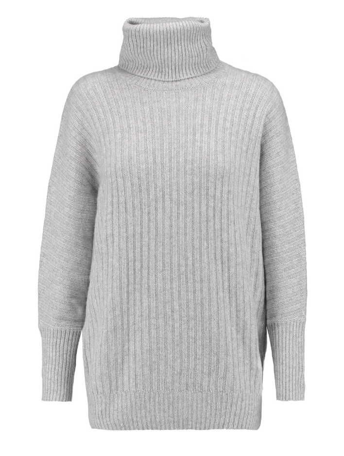 N.Peal Cashmere Turtleneck ribbed-knit cashmere sweater £215.40
