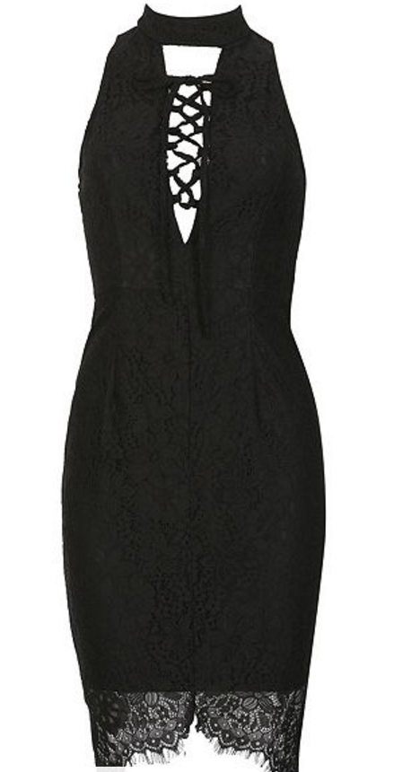Izabel London Choker Lace Bodycon Dress £15