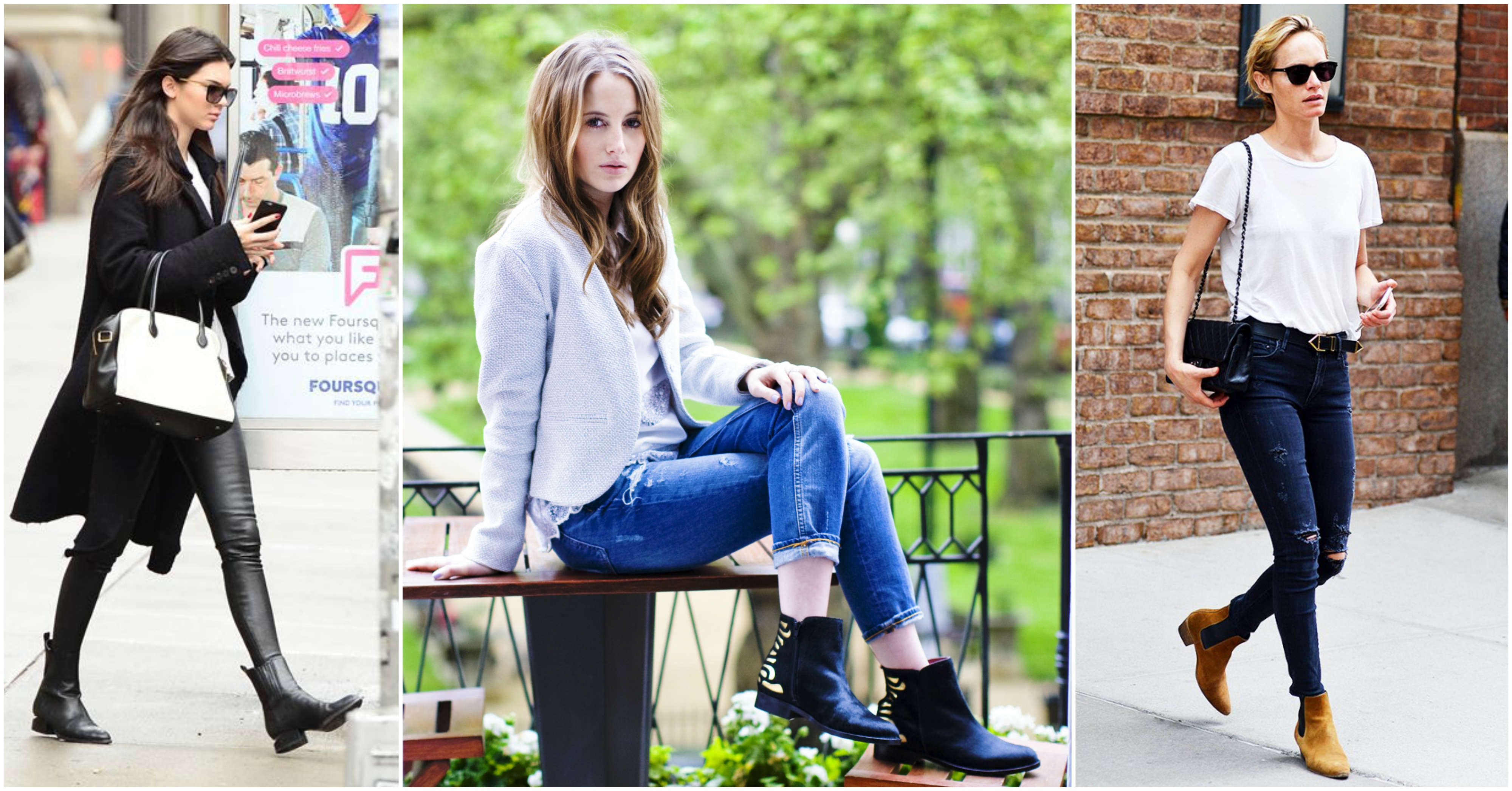 Celebrities in Chelsea Boots: Kylie Jenner, Rosie Fortescue, Amber Valletta