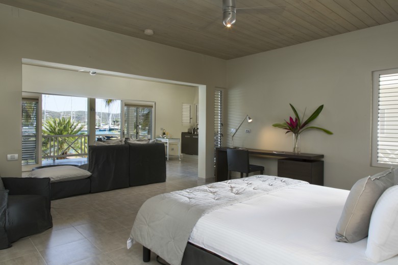 south point antigua deluxe bedroom suite imagery