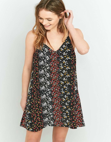 Pins and Needles Floral Slip Dress