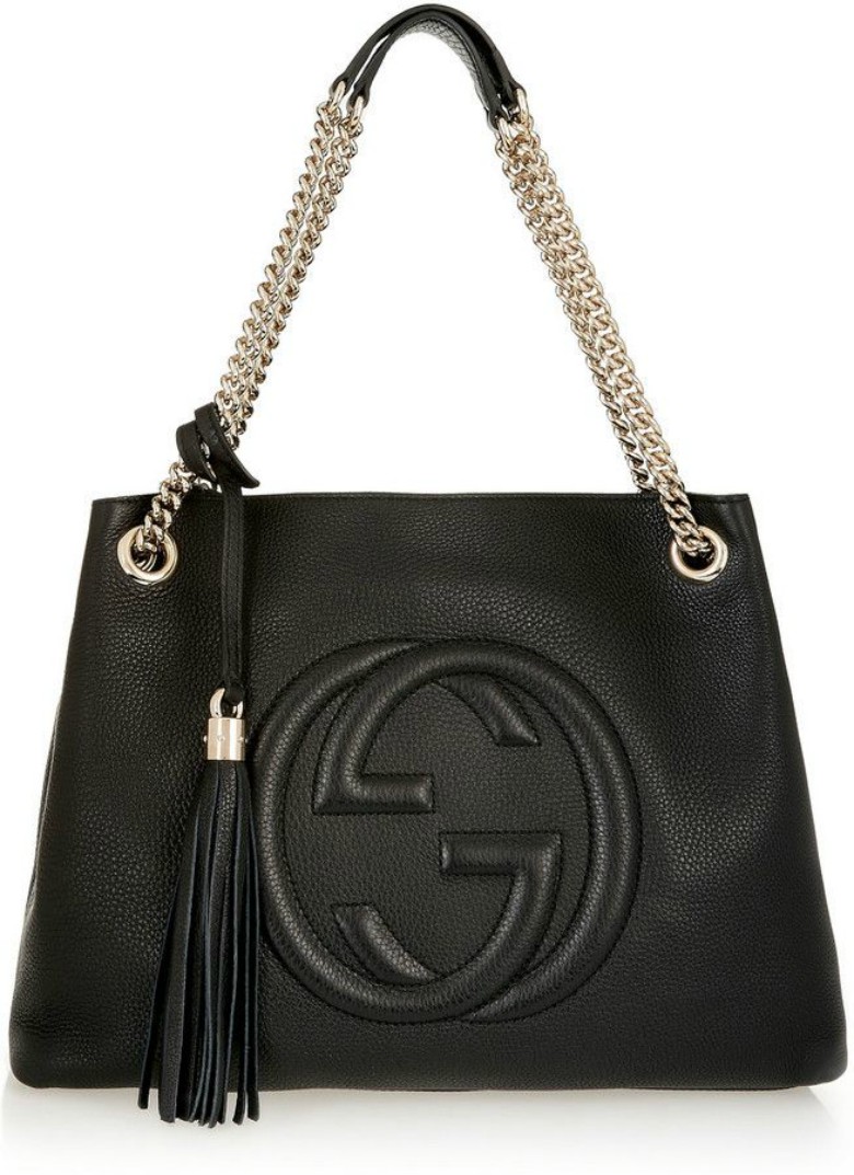 Gucci Soho medium textured-leather shoulder bag