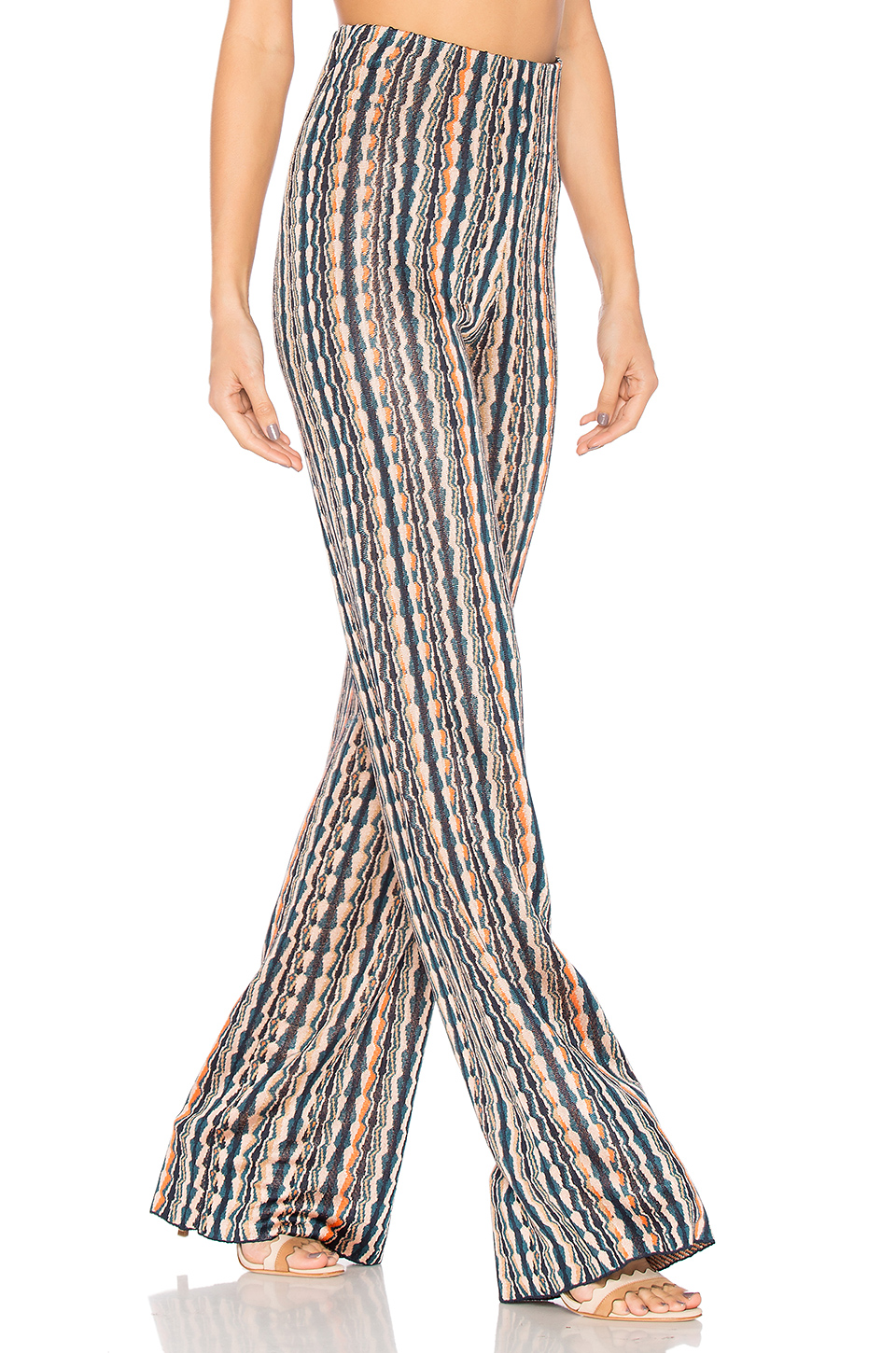 sunset waves trousers