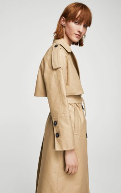 12 Pieces for a Hepburn-inspired Wardrobe - Mango Double breasted trench - $149.99