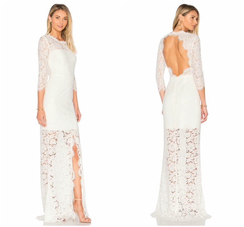 Revolve - Rachel Zoe - ALL OVER LACE GOWN 