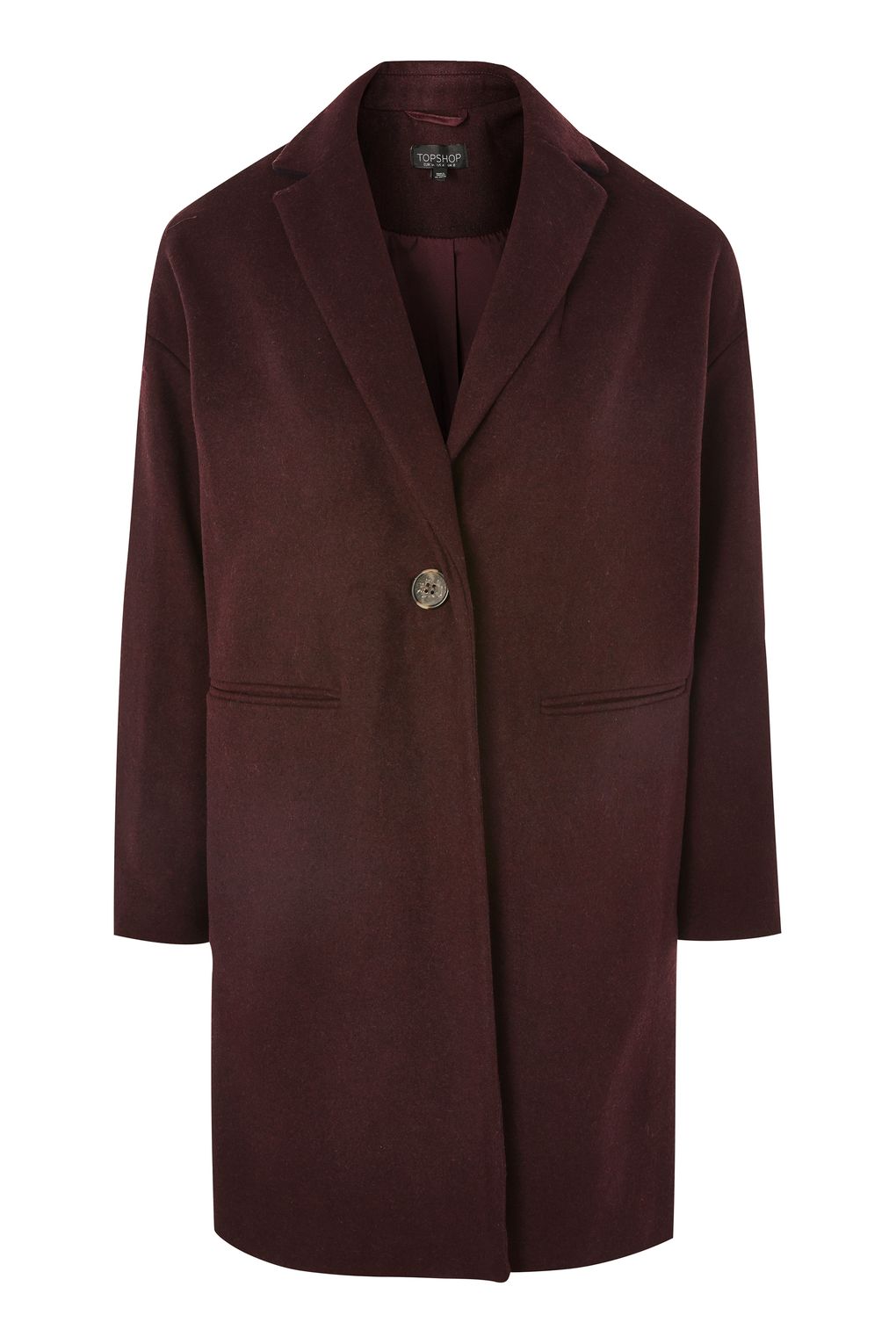 Topshop Relaxed Fit Coat