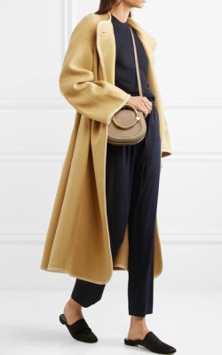 Net-a-Porter Chloé Wool-blend coat - $2,195 in camel