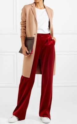 Net-a-Porter Theory Essential New Divide wool coat - $795 in camel