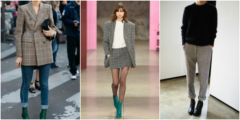 AW17 fashion trends tailoring checks