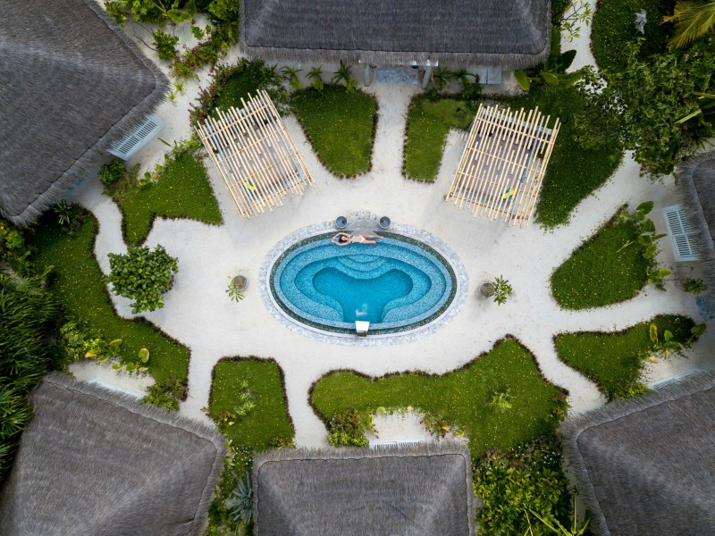 HEYLHI SPA FUSHI FARU MALDIVES AERIAL