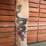 Asian Dragon Tattoo