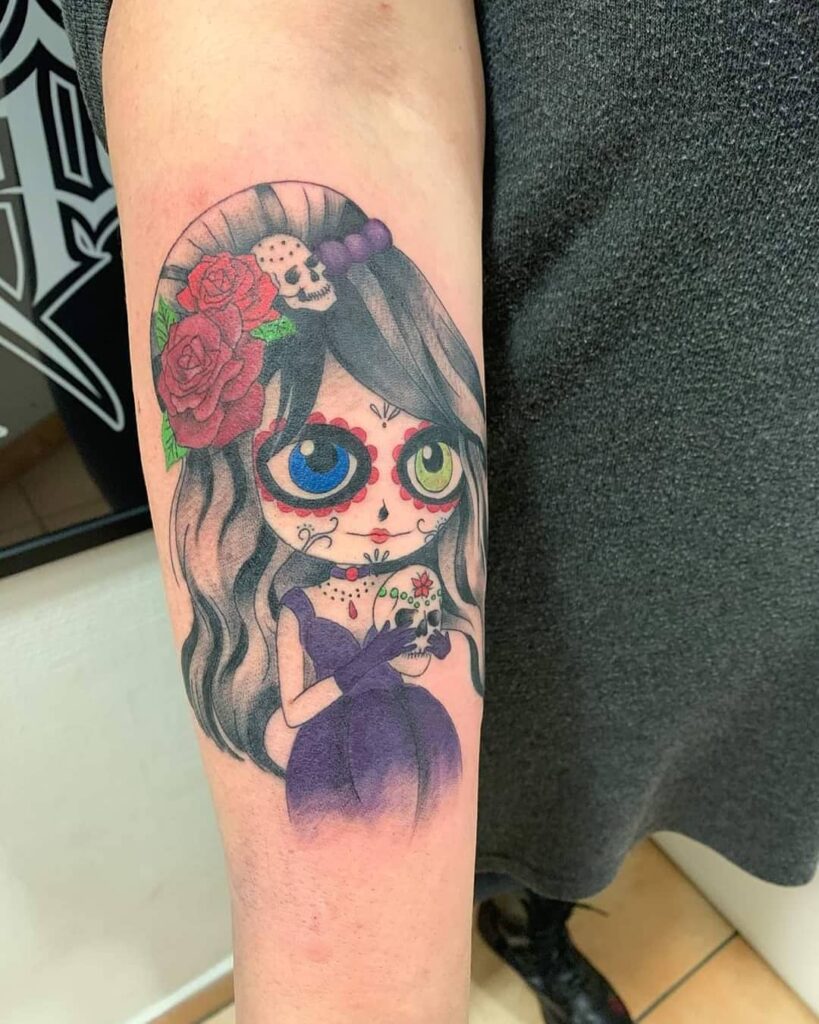 Girl Doll tattoo by Malena Tattoo  Post 24848