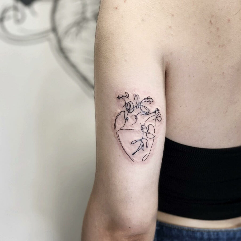 11 Abstract Anatomical Heart Tattoo Ideas That Will Blow Your Mind   alexie