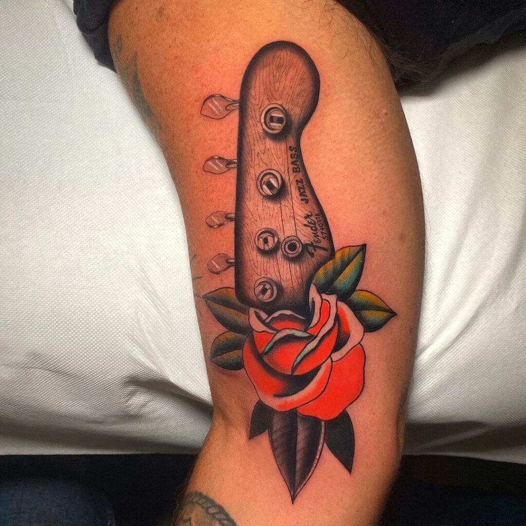 101 Awesome Guitar Tattoo Ideas You Need To See 