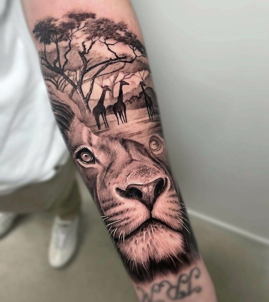Judah Tattoo Design Of The Lion