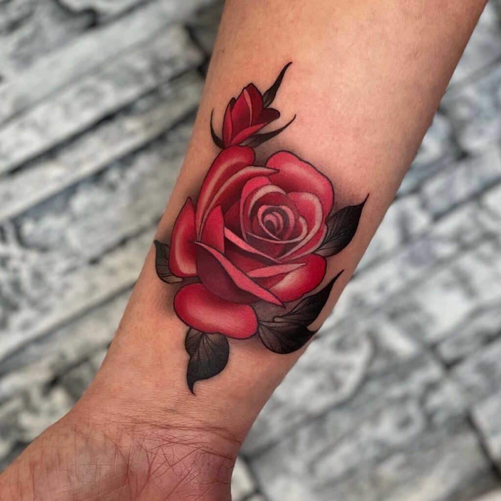 Red Rose Tattoo