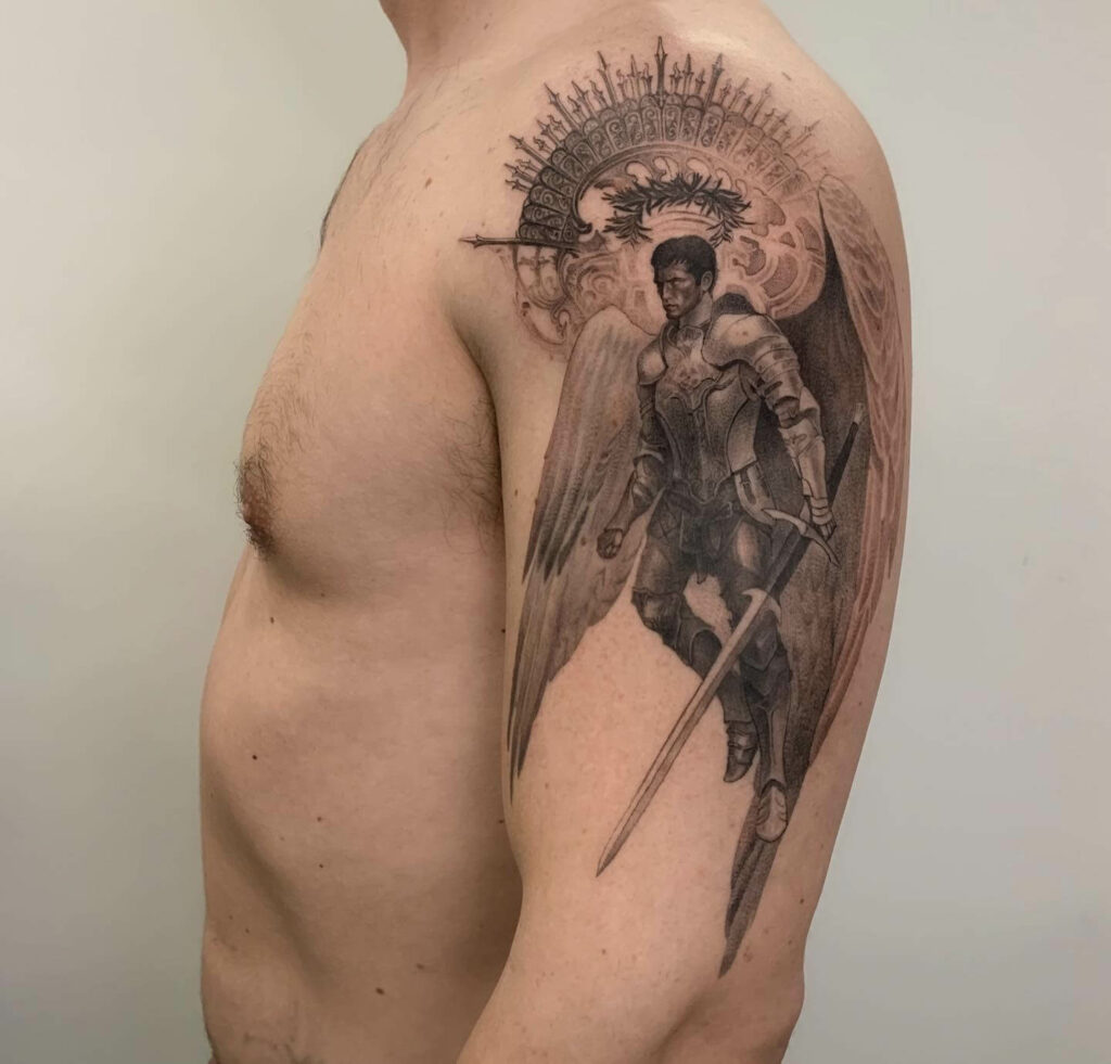 Guardian Angel Tattoo Ideas