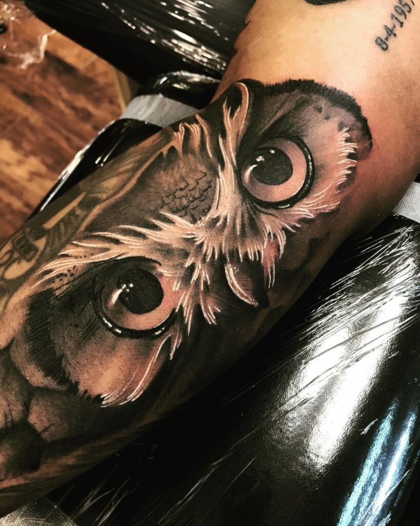 The Owl Eye Tattoo