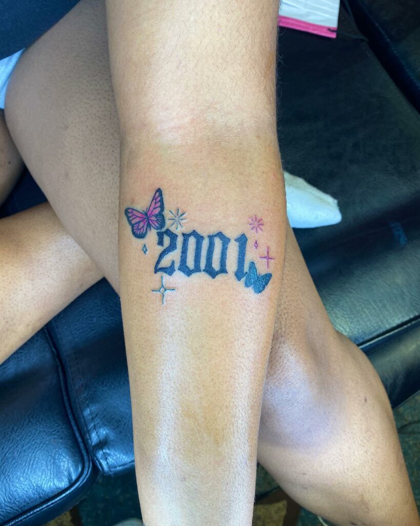 Moms birth year on the front part of my ankle I over estimated my  flexibility and this turned into the most stressful yoga session ever   3rl  rsticknpokes