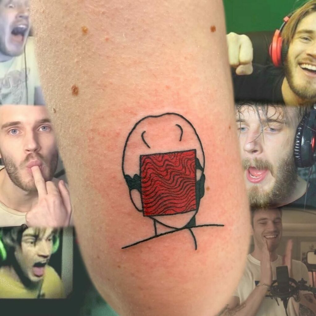 pewdiepie tattoo