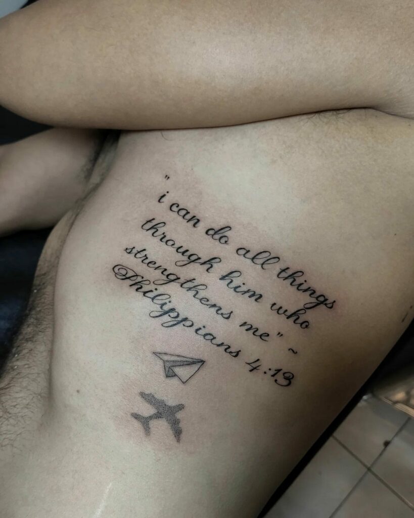 Bible Verse Tattoo