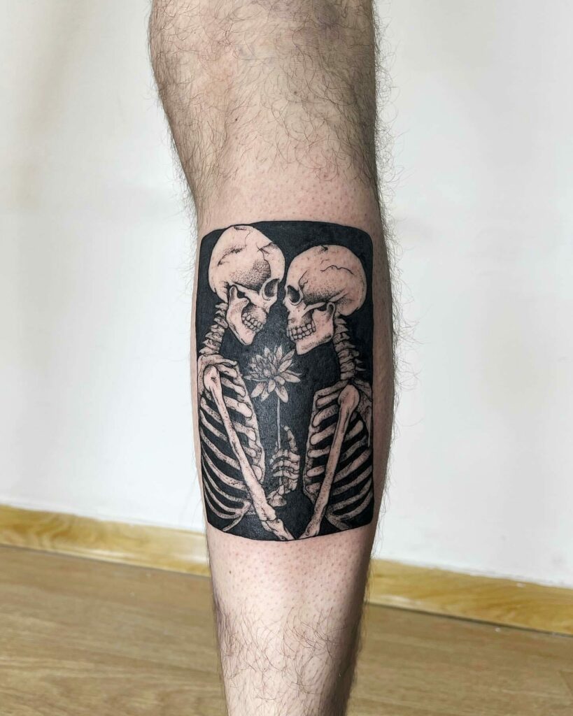 the lovers tarot card tattoo