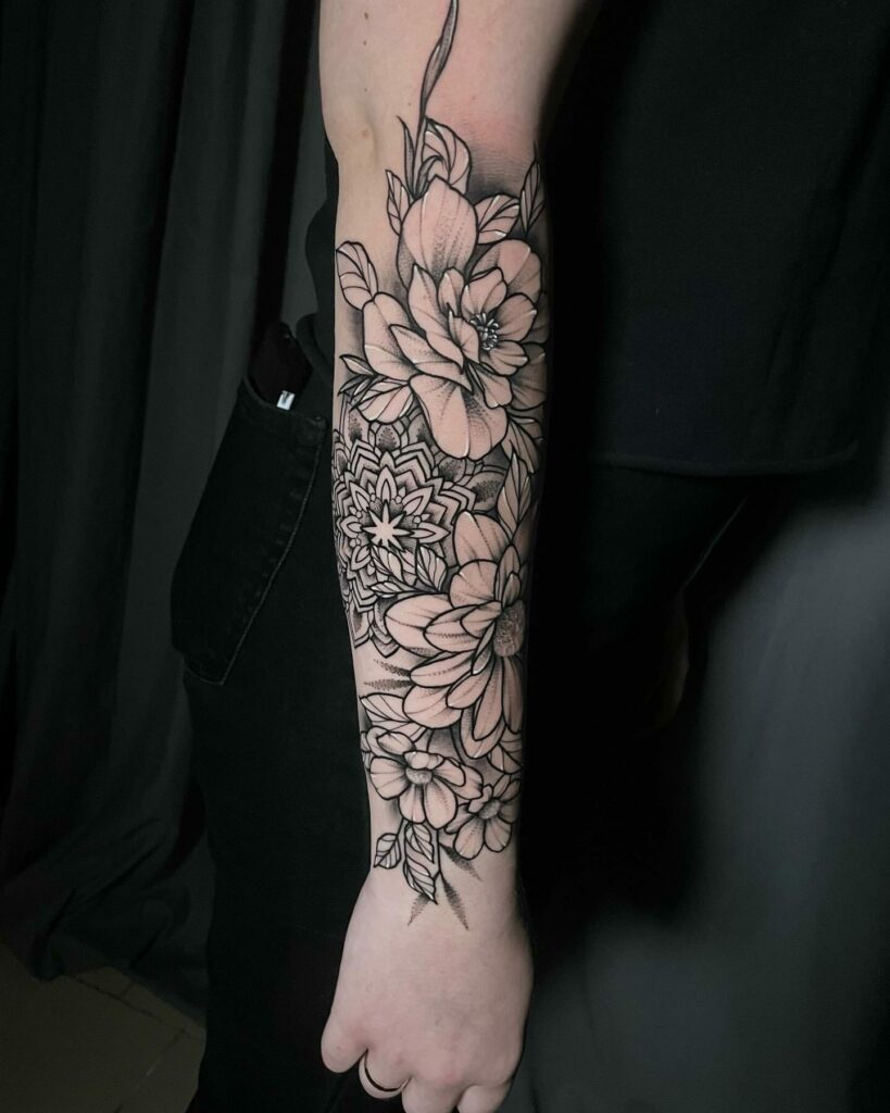 Black Ink Tattoo