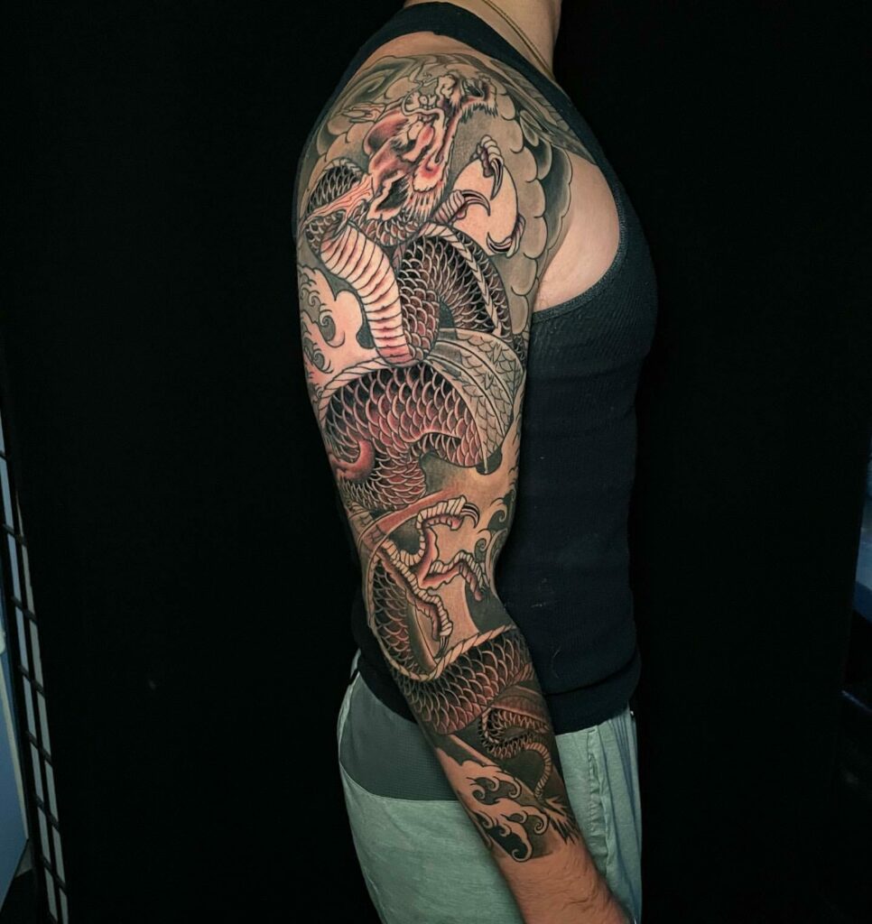 Sleeve Tattoos Dragon