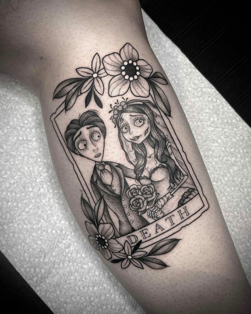 the lovers tarot card tattoo