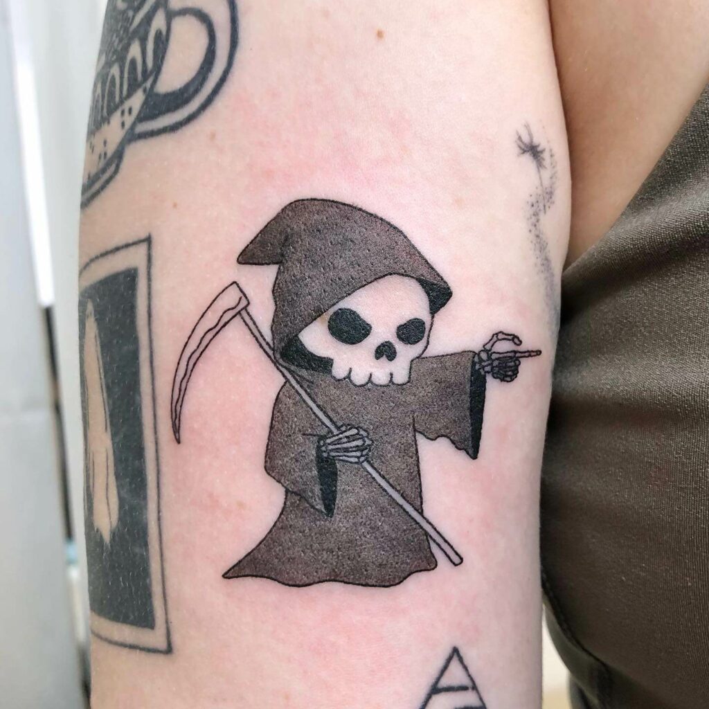 Adorable Grim Reaper Ink