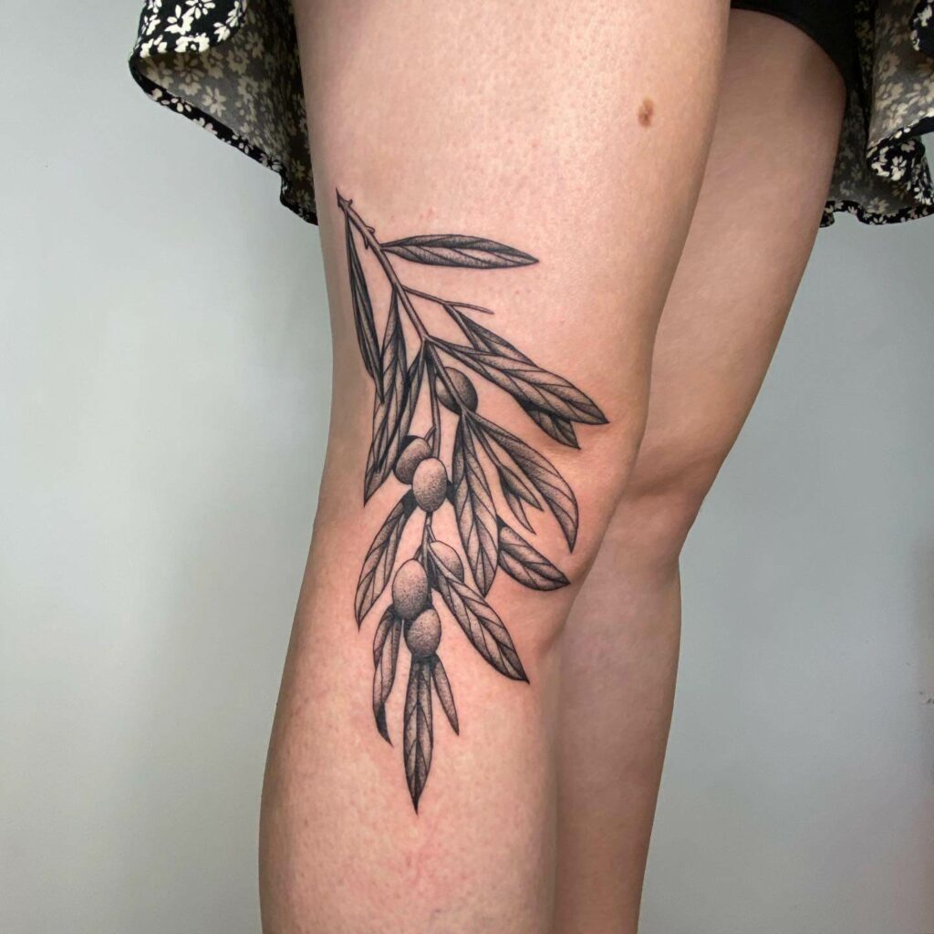 Olive Tree Tattoo