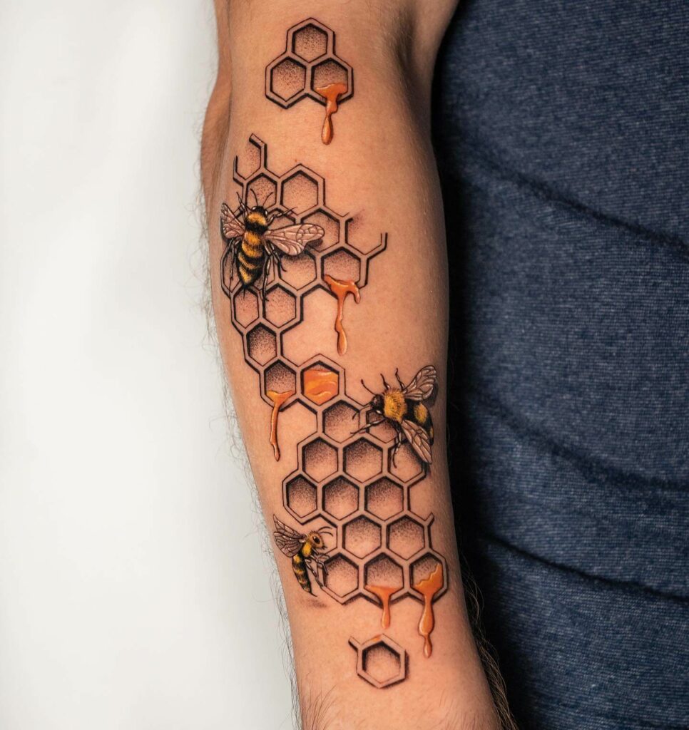 11+ Bee And Tattoo Ideas That Will Blow Your Mind! alexie