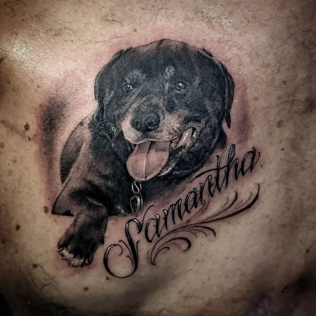 11+ Black Lab Tattoo Ideas That Will Blow Your Mind!