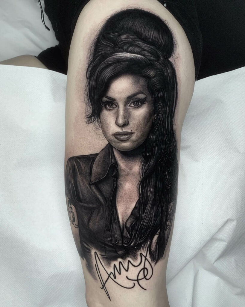 11 Amy Winehouse Tattoo Ideas That Will Blow Your Mind  alexie