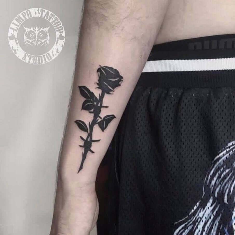 Black Rose Tattoo