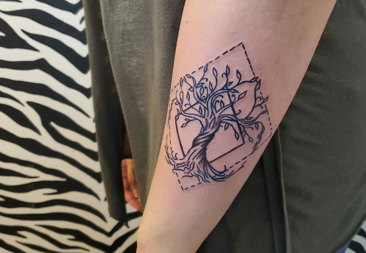 11+ Red Tree Tattoo Ideas That Will Blow Your Mind!