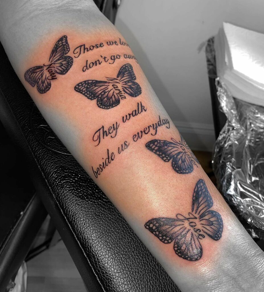 101 Best Butterfly Memorial Tattoo Ideas That Will Blow Your Mind  Outsons