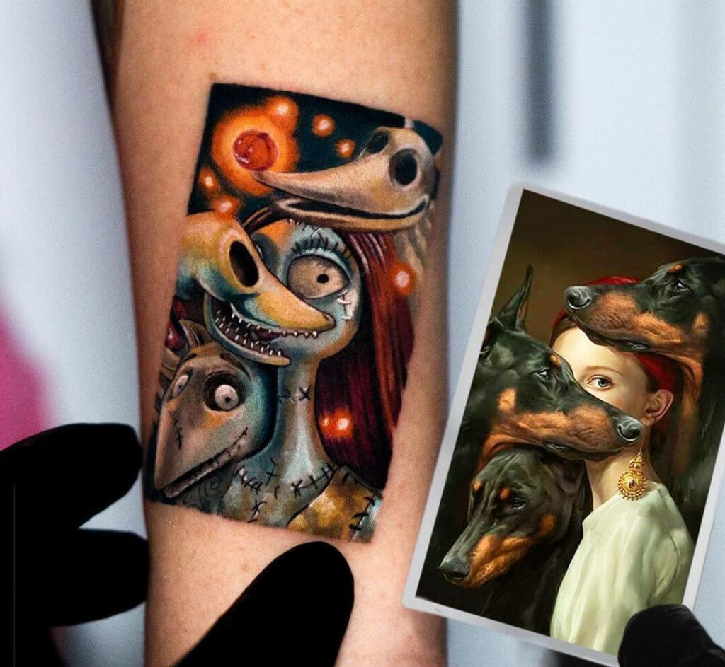Tim Burton Tattoo
