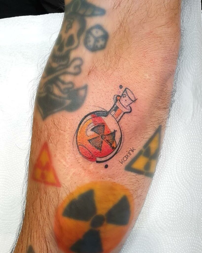 11+ Radiation Tattoo Ideas That Will Blow Your Mind!