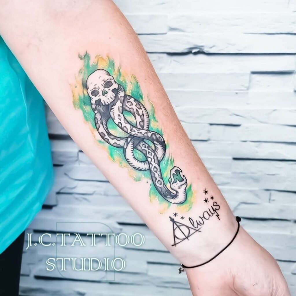 11+ Draco Malfoy Tattoo Ideas That Will Blow Your Mind!