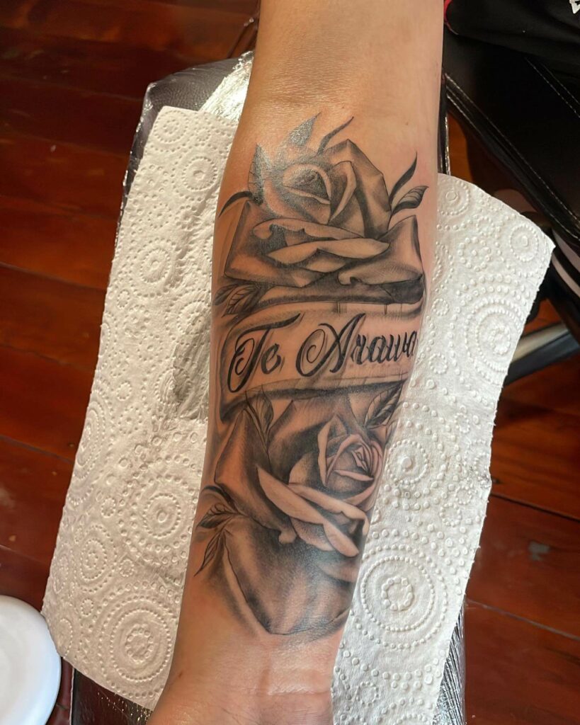 Name Rose Tattoo