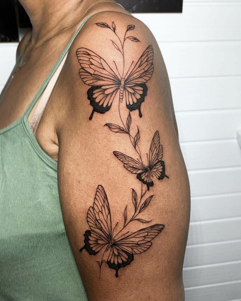 70 Stunning Butterfly Tattoos On Arm