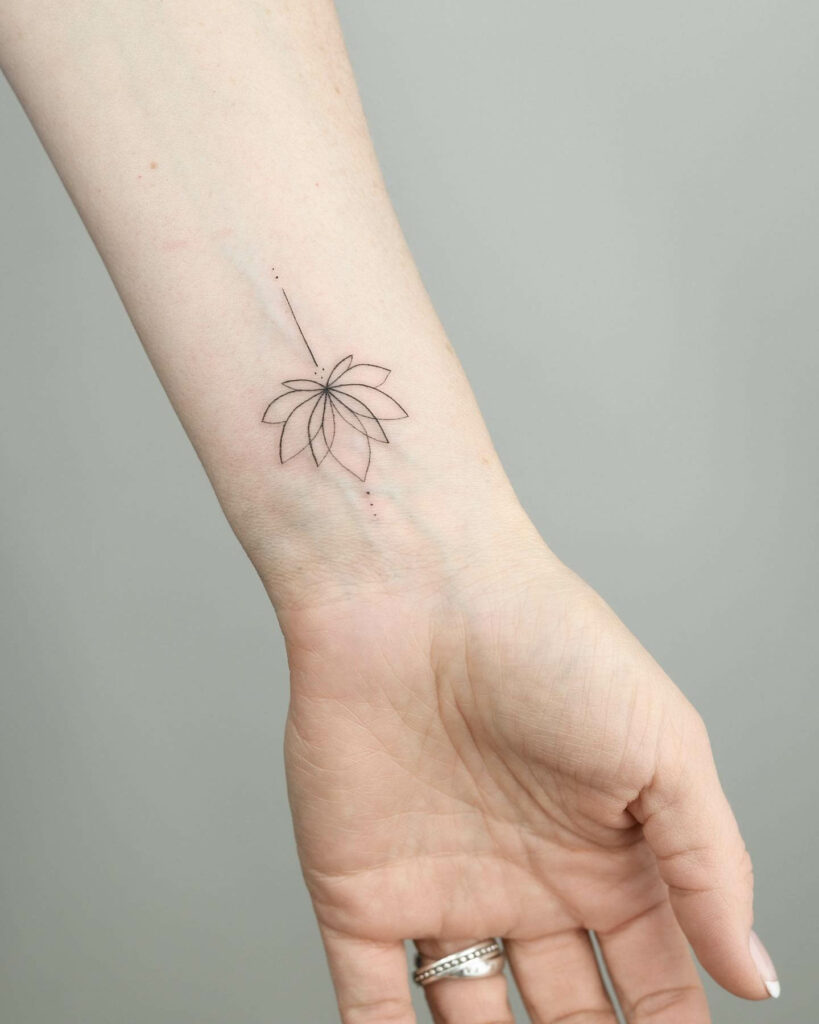 Tattoo Design On Wrist