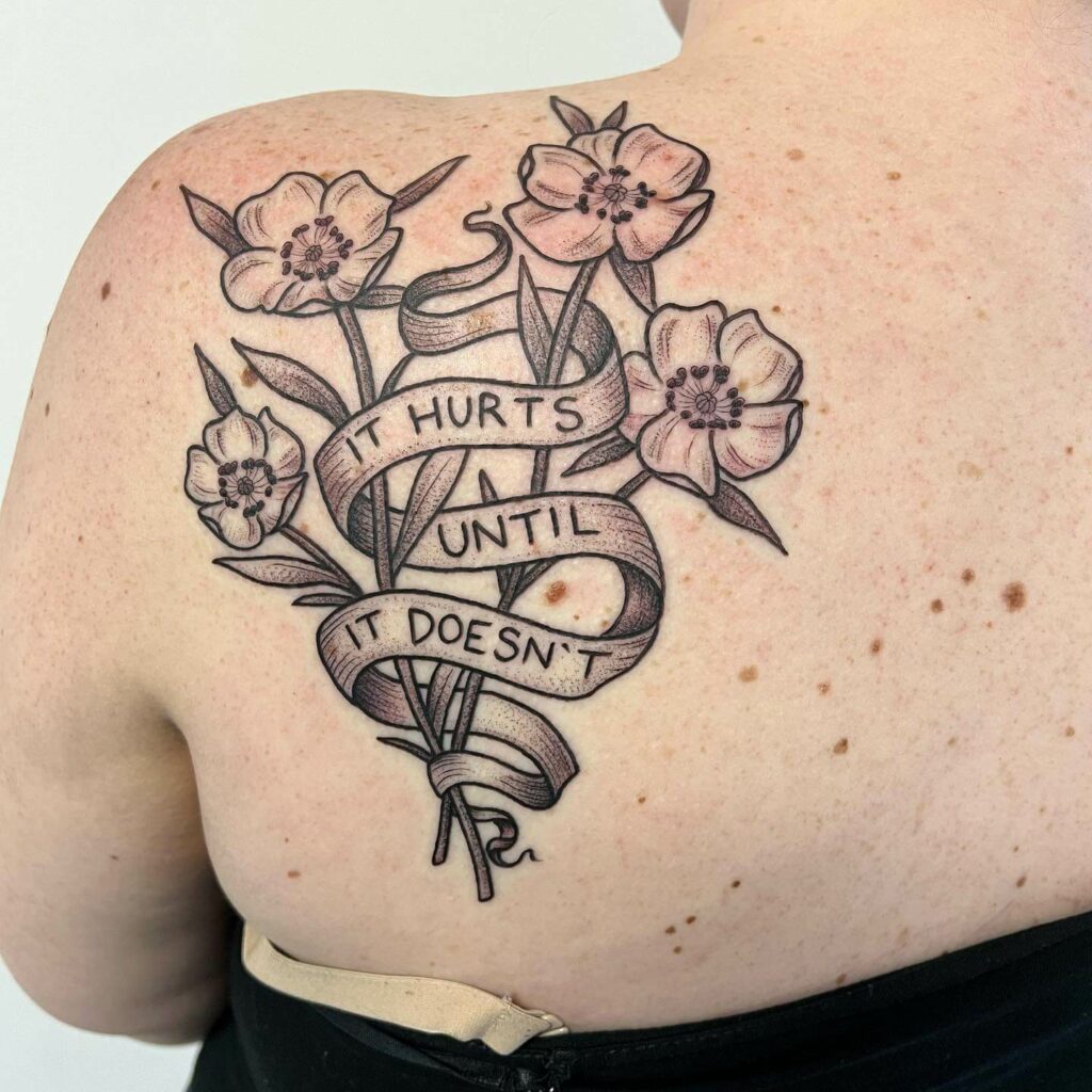 The Tattoo For New Beginnings Dedicated To Healing
